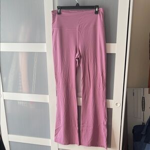 Lululemon, size 12, Long Flared Yoga Pants